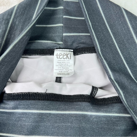 Teeki Hot Pants Leggings Love the Elephant Pattern Size Medium - Picture 12 of 16